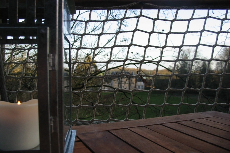 terrasse scurise de la cabane Paradiso